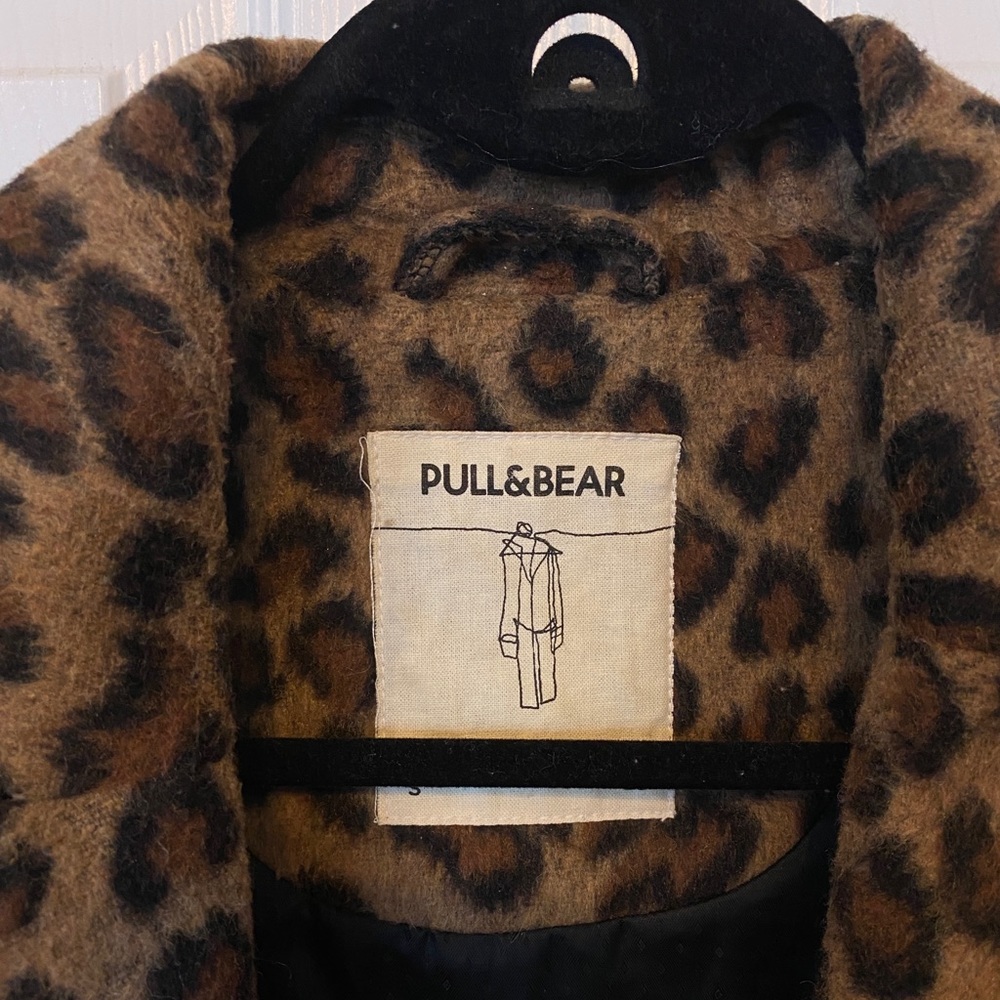 Pull & Bear Animal print Coat - Picture 2 of 4